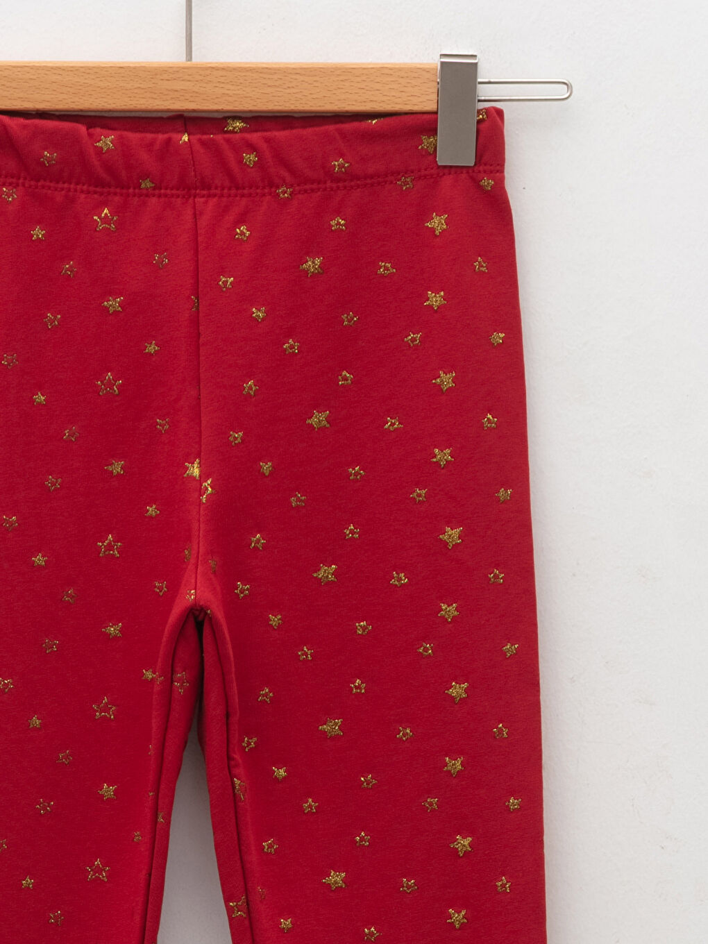 Қыздарға арналған серпімді белдік принтті леггинстер-2