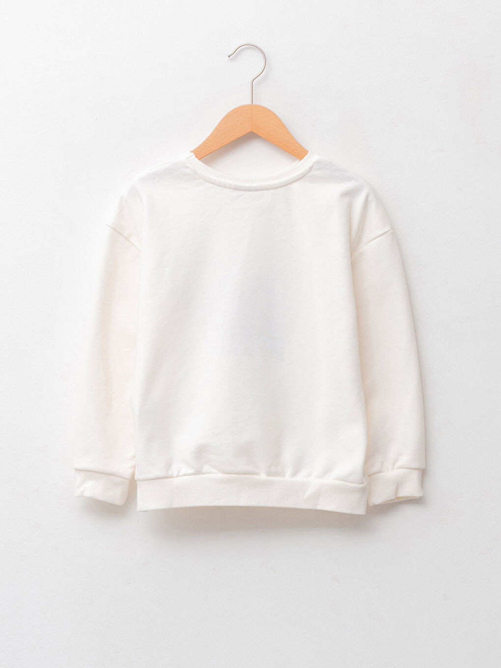 Sweatshirt Für Mädchen Mit Rundhalsausschnitt, Neujahrsmotiv Und Langen Ärmeln-1