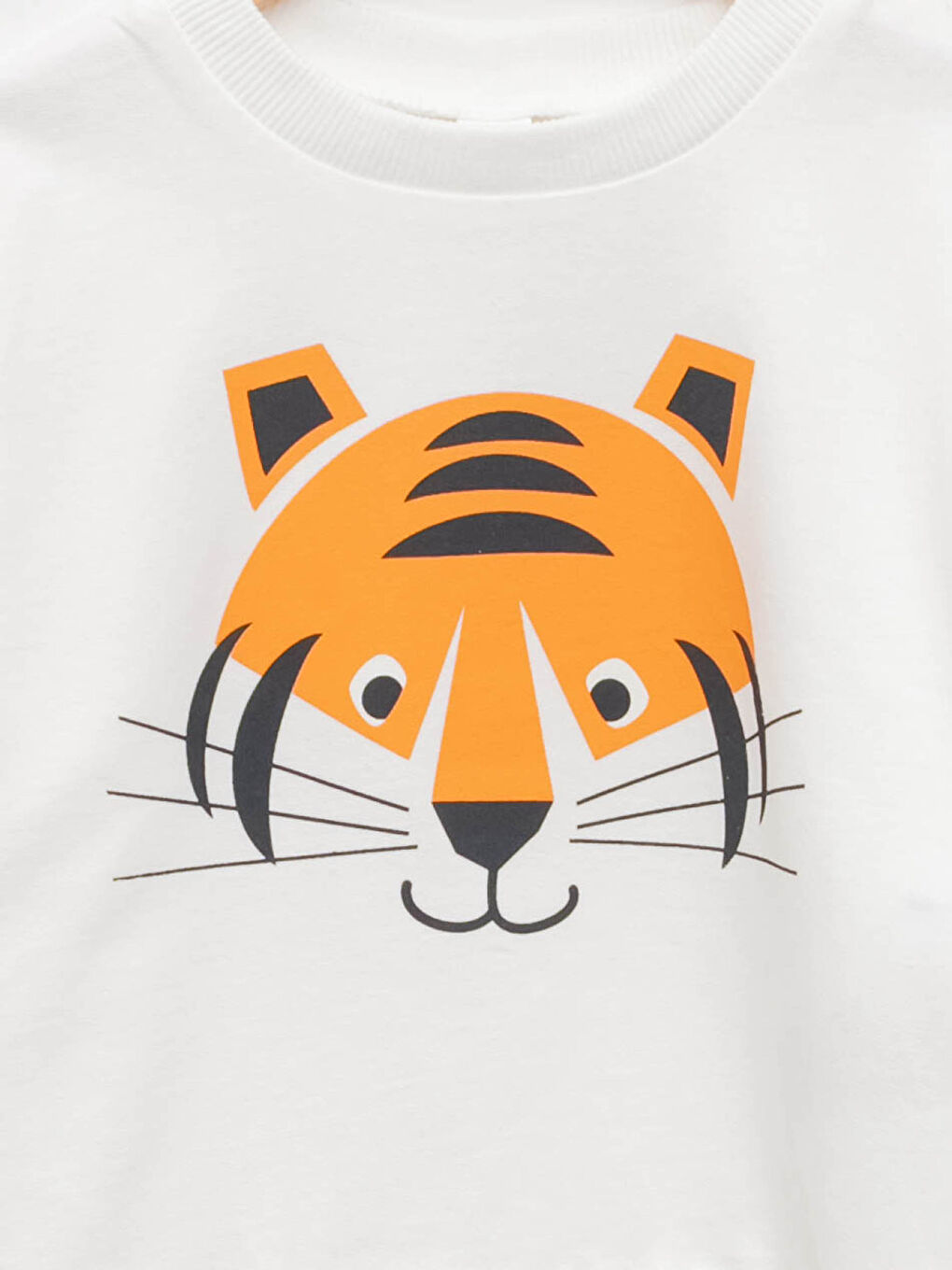 Crew Neck Long Sleeve Printed Cotton Baby Boy Sweatshirt and Trousers 2-Pack Set-2