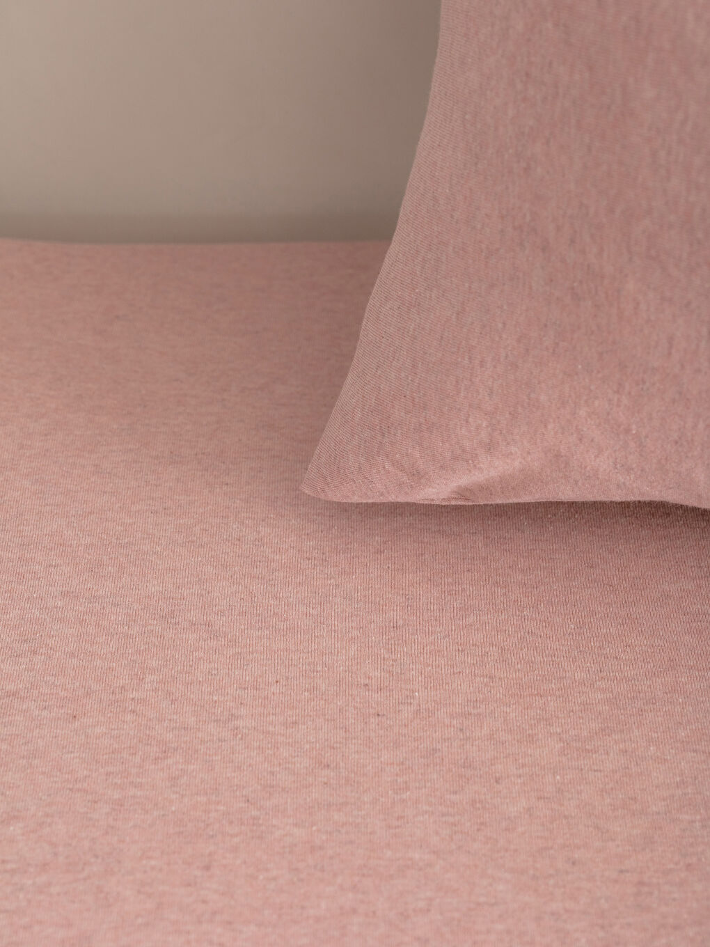 LCW HOME Double Plain Knitted Duvet Cover Set -W1G486Z8-LT4