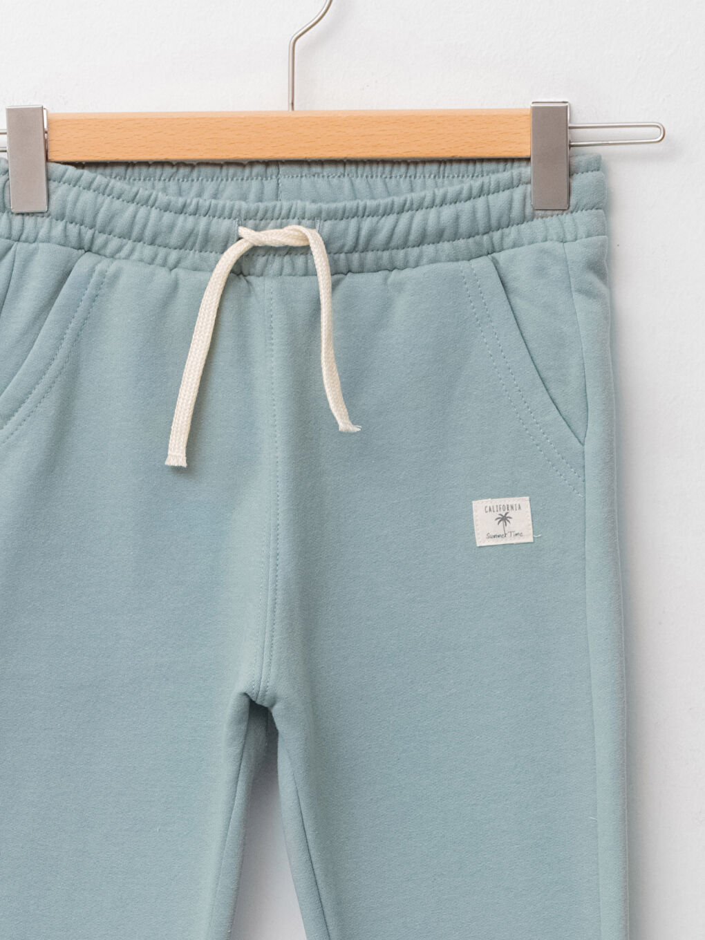 Elasticated Waist Basic Boys' Jogger Sweatpants-2