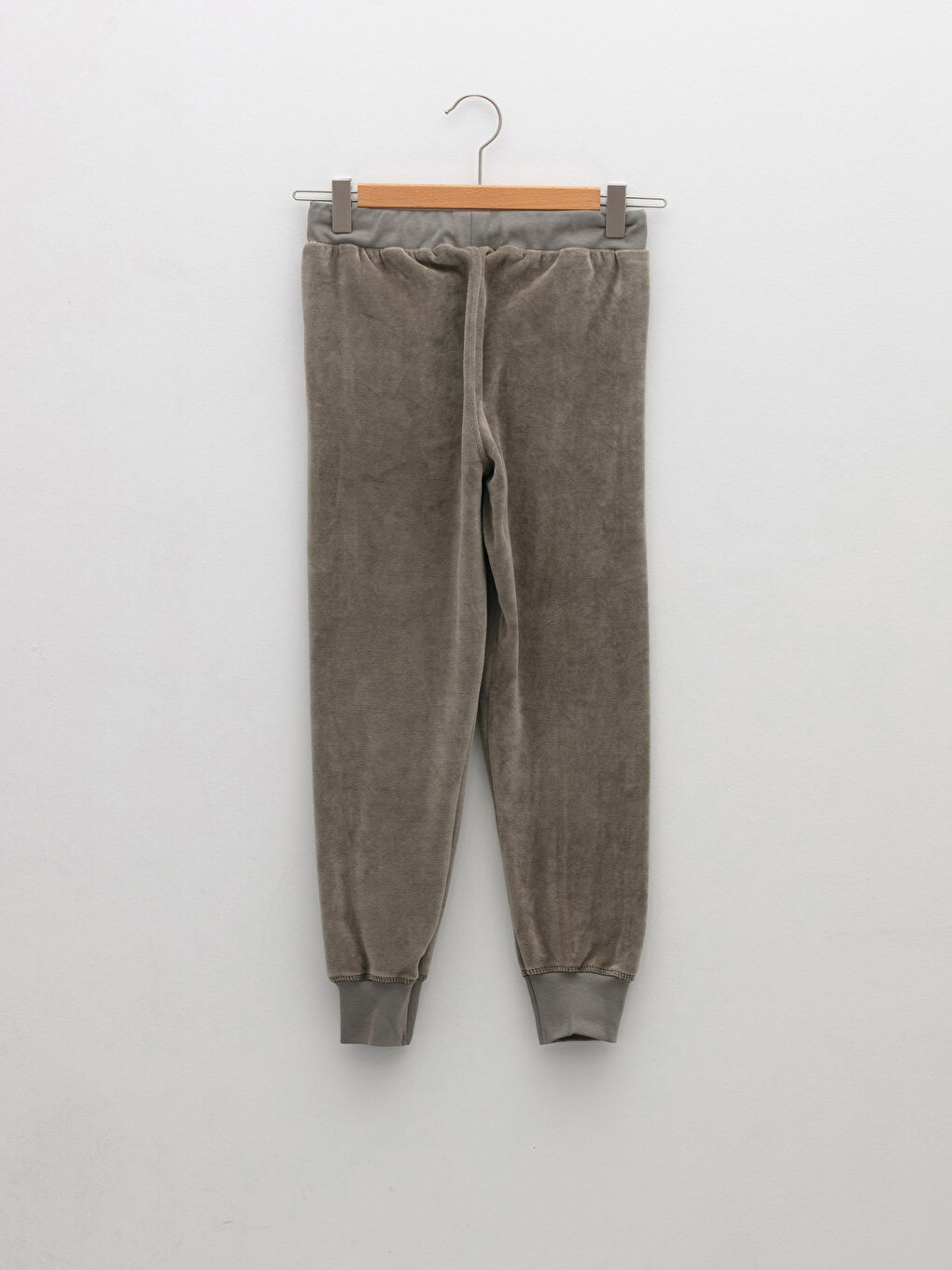 LCW Kids Elastischer Bund Stickerei Detailierte Samt Jungen Jogger-Sweatpants -W1G995Z4-GWK