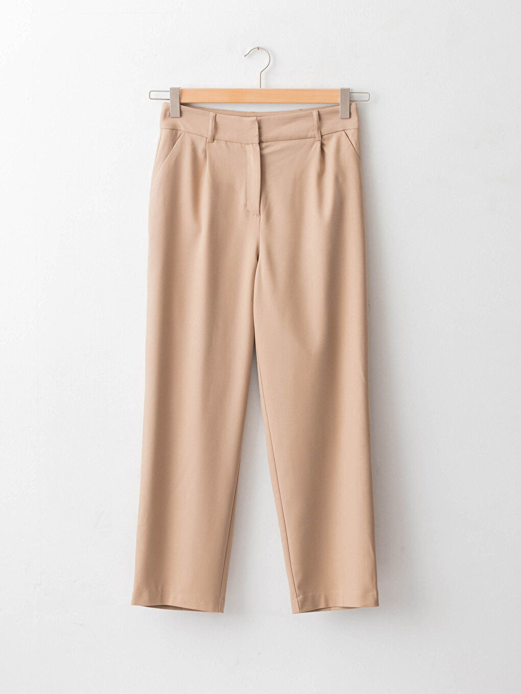 Comfortable Fit Pocket Detailed Women's Trousers-5