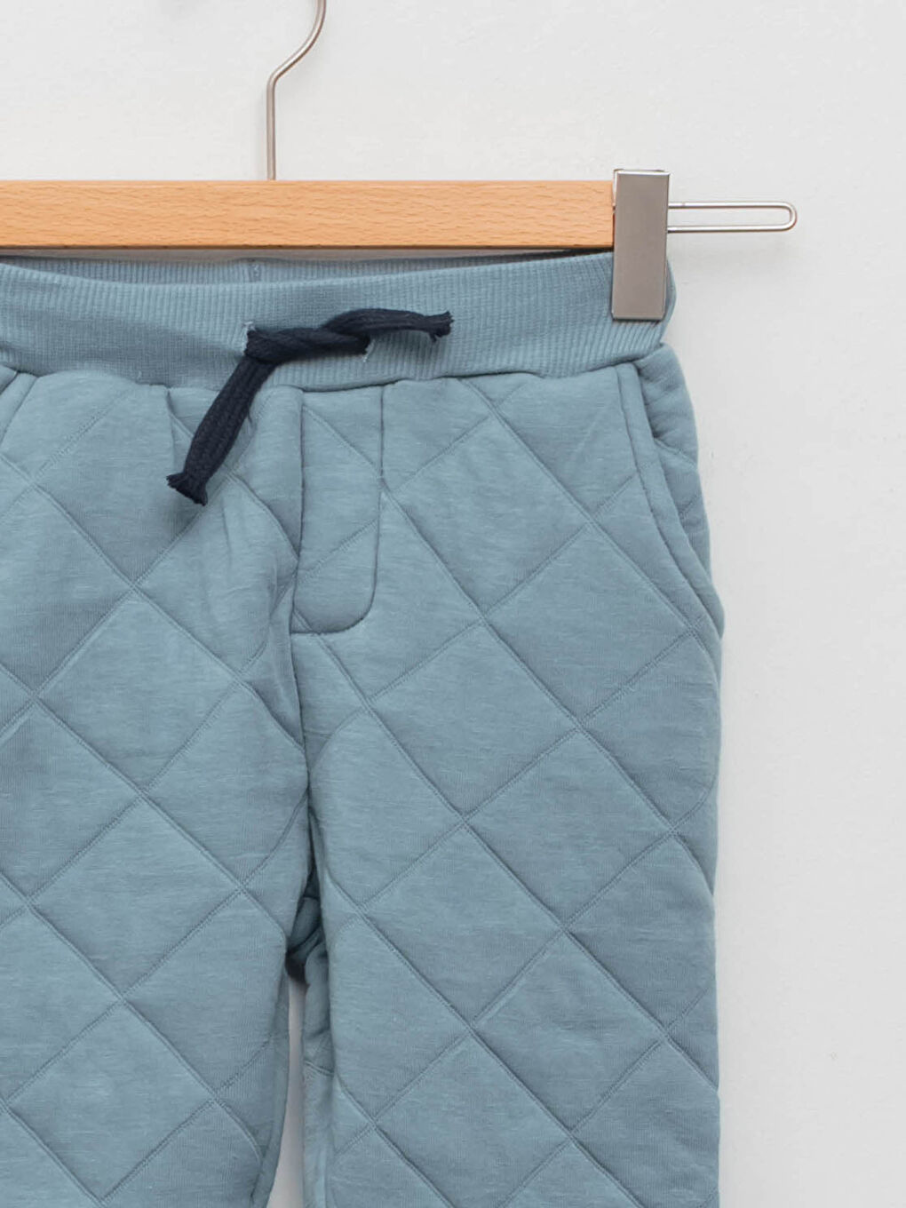 Mavi Bisiklet Yaka Uzun Kollu Erkek Bebek Sweatshirt ve Pantolon 2'li Takım-2