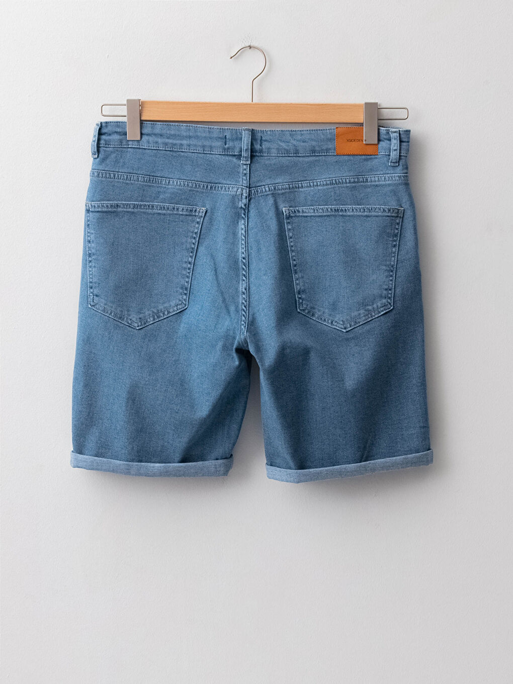 Standard Fit Men's Denim Shorts-10