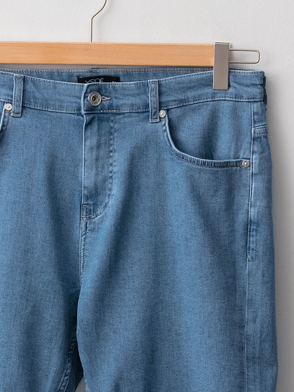 Standard Fit Men's Denim Shorts-11