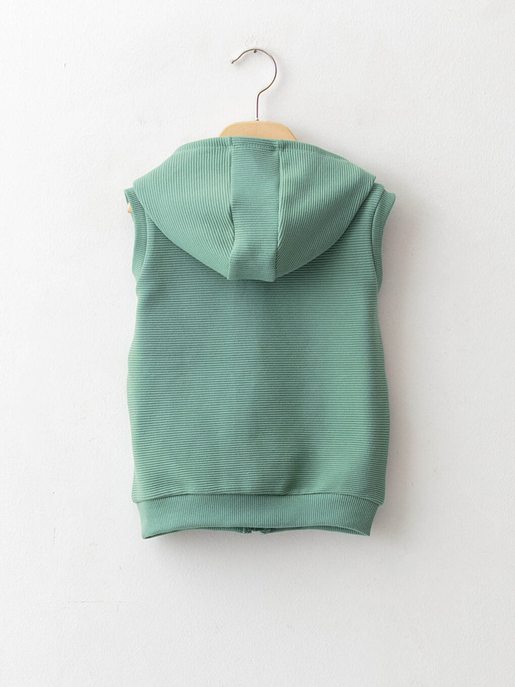 Жилет с капюшоном на молнии для малышей мальчиков-1