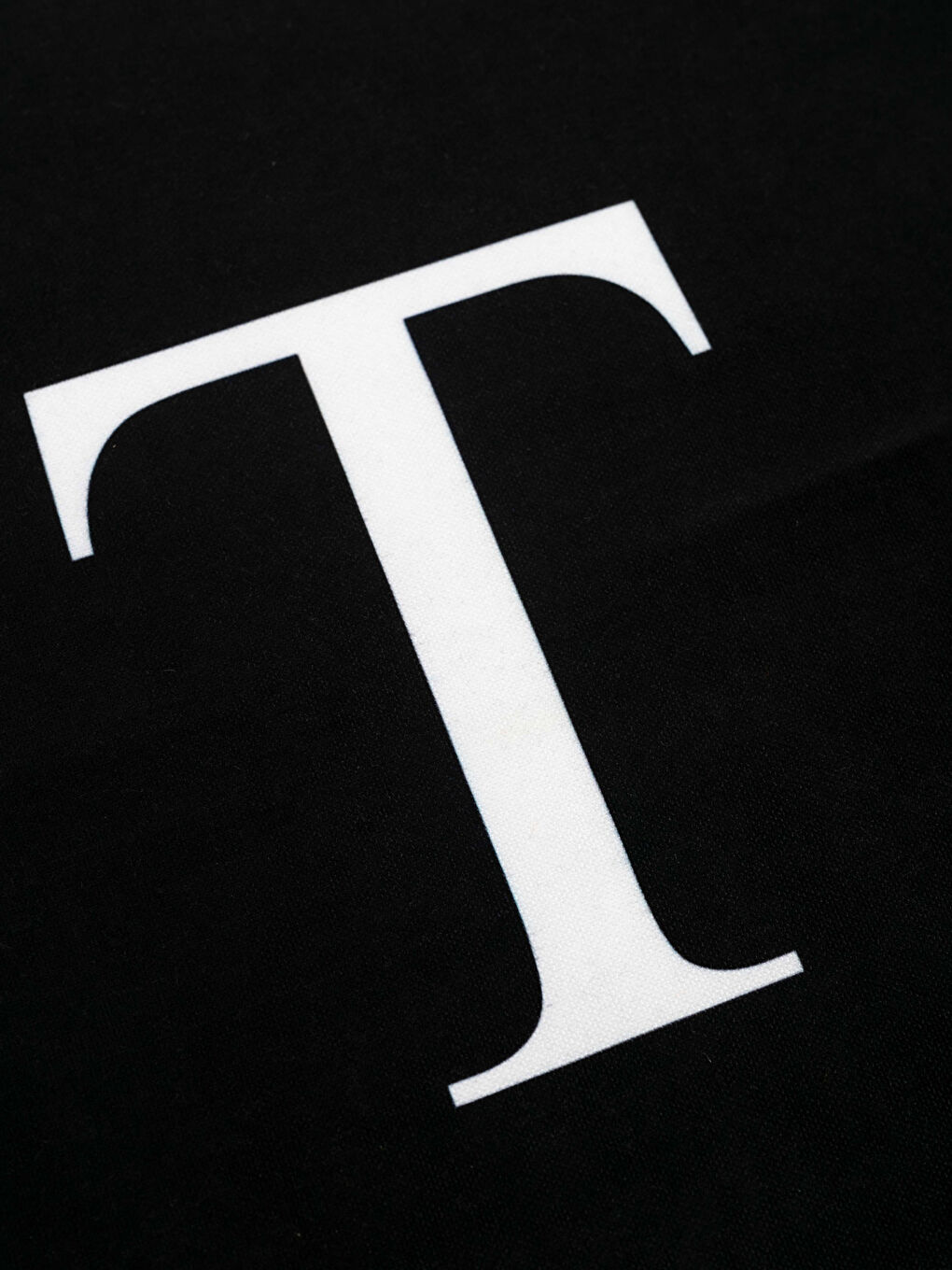 T Letter Printed Honeycomb Cushion Cover 45x45 Cm-3