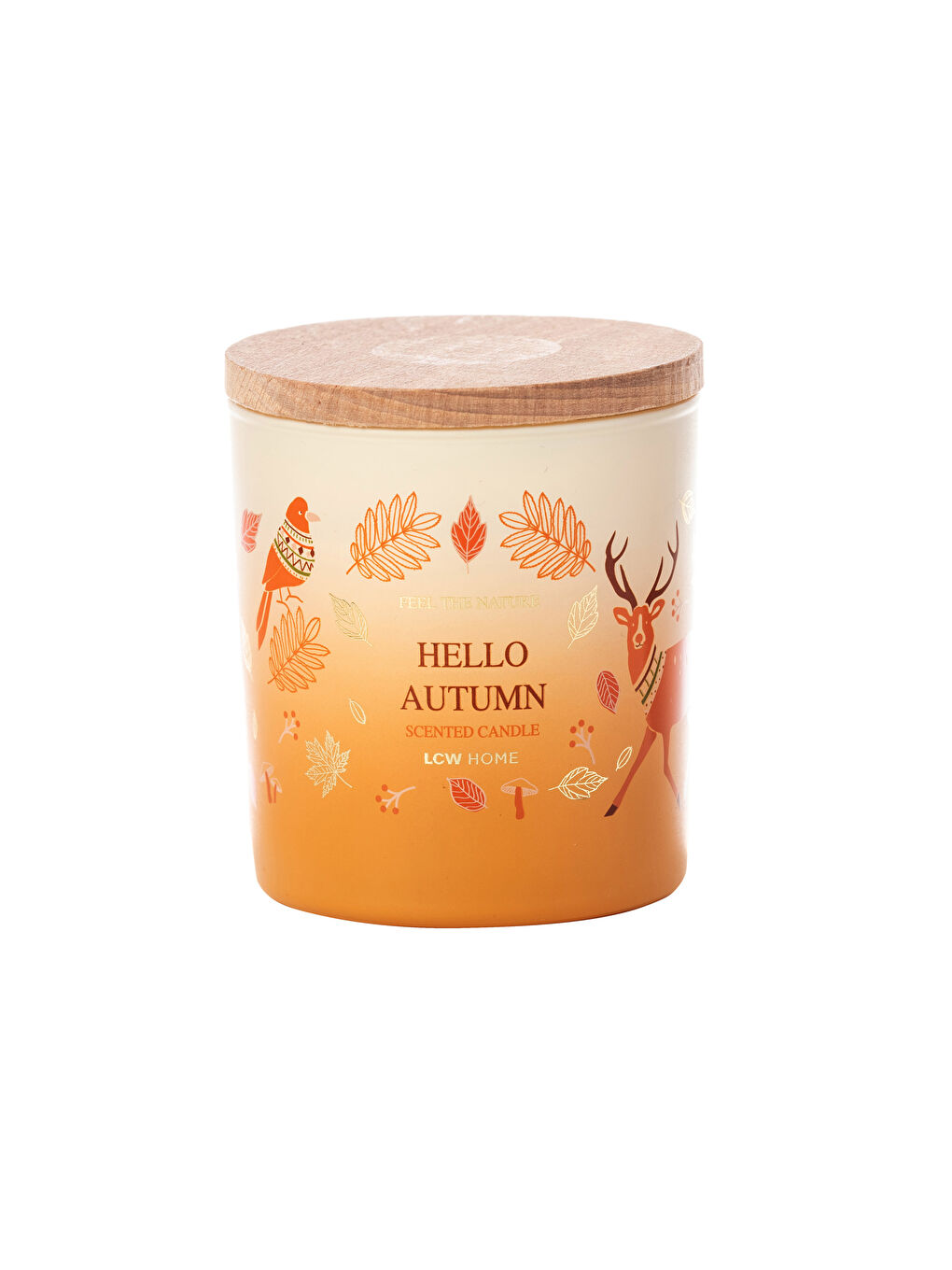 LCW HOME Slogan Baskılı Honey Blossom - Bal Kokulu Kapaklı Dekoratif Mum 210 g -W1GN64Z8-F9C