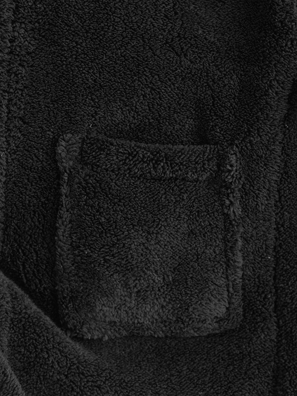 Peignoir Garçon à Capuche Détails Brodés-4