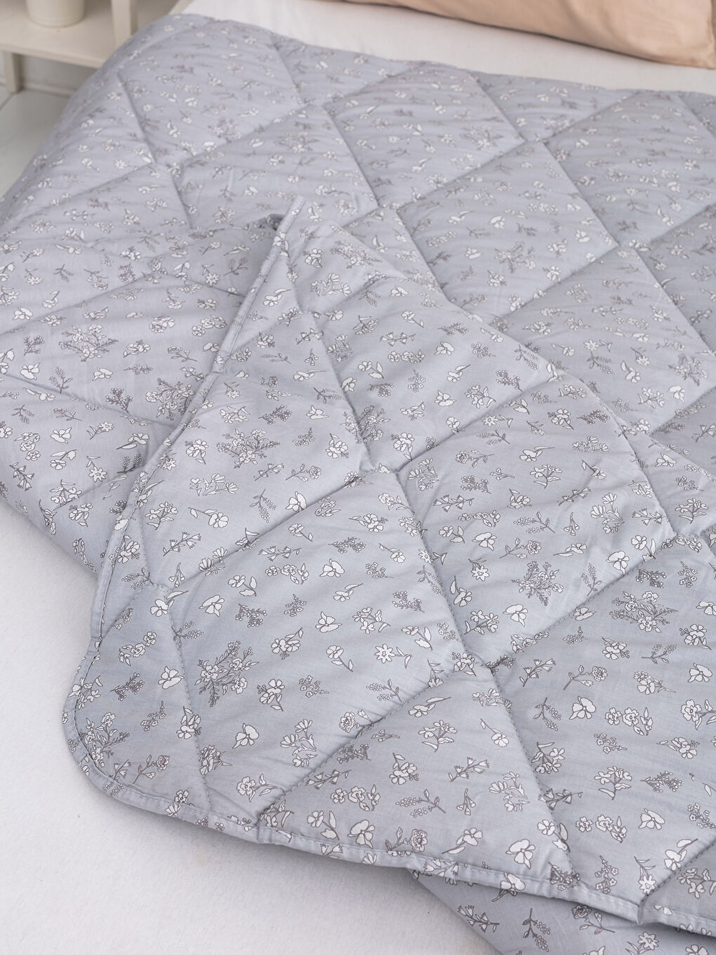 لحاف مزدوج منقوش 195x215 سم