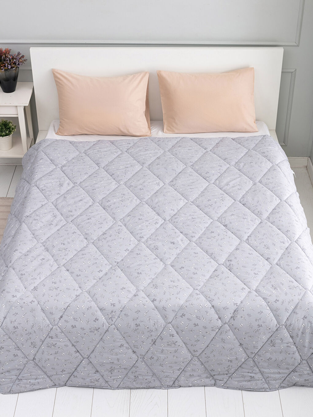 لحاف مزدوج منقوش 195x215 سم-2