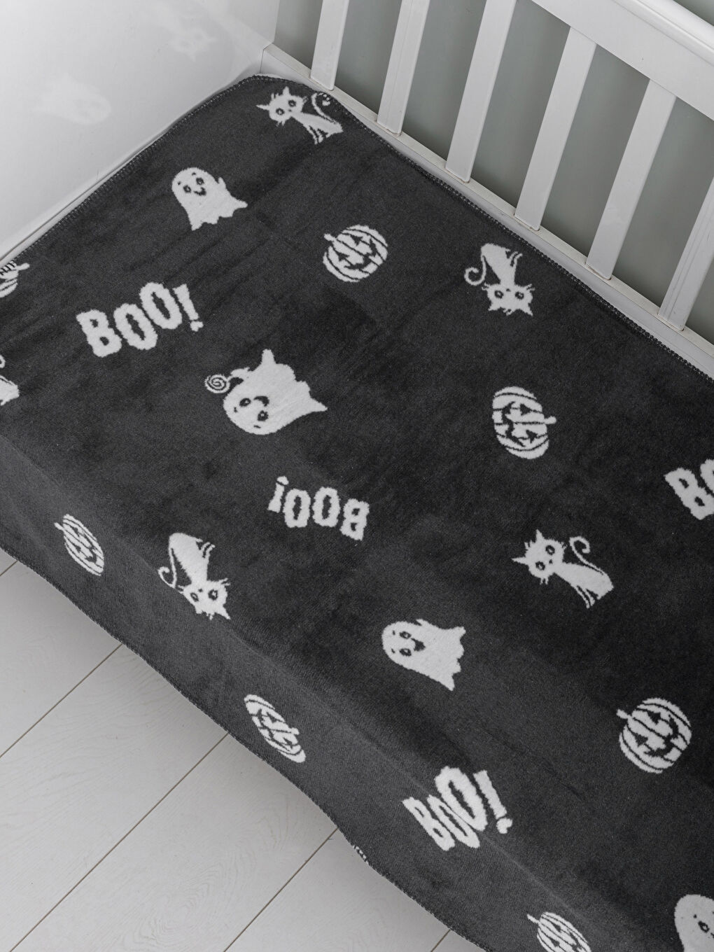 LCW HOME Patterned Cotton Baby Boy Blanket 100x120 Cm -W1GS73Z4-F9C