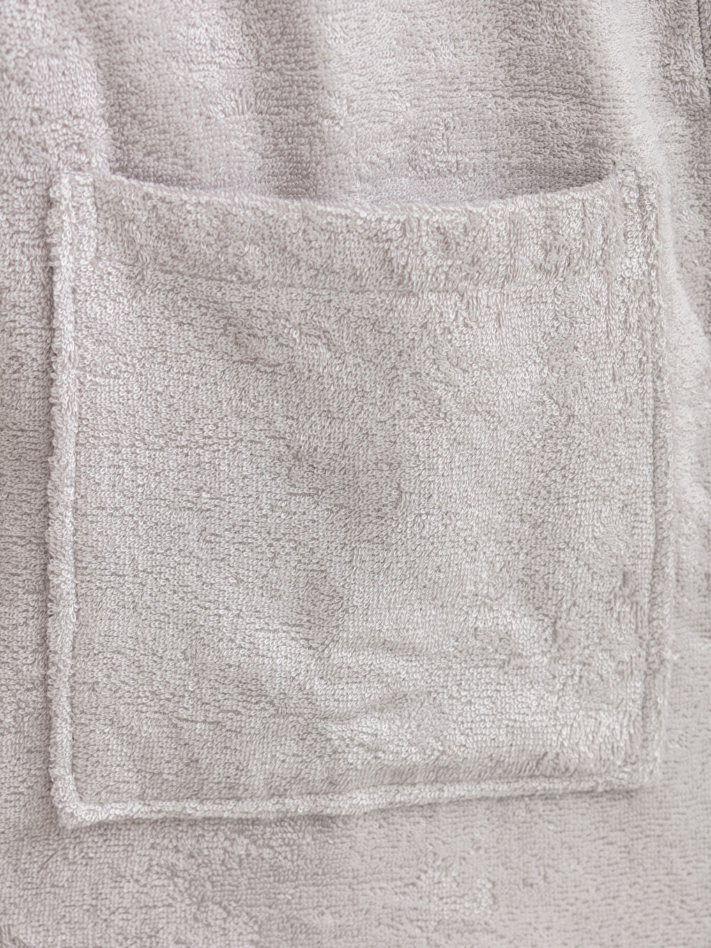 Peignoir de Bain Long en Bambou à Col Châle pour Hommes-2