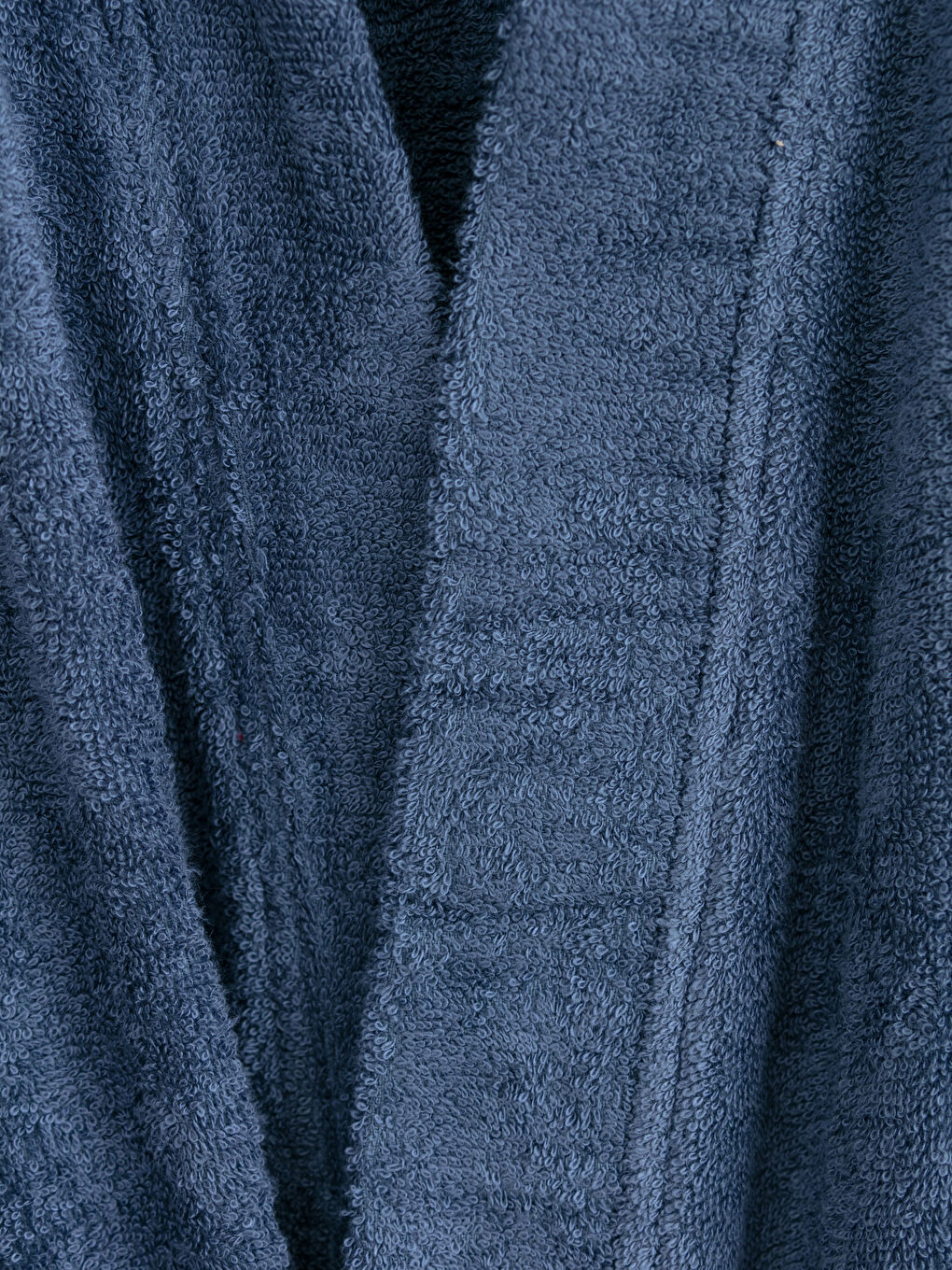 روب حمام طويل من البامبو بياقة شال للرجال-1