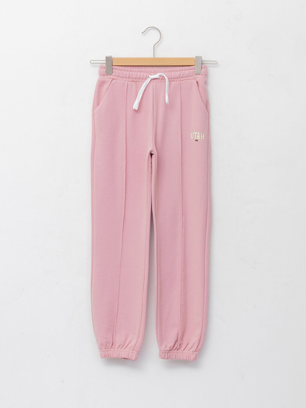 Elastic Waist Printed Girl Jogger Sweatpants