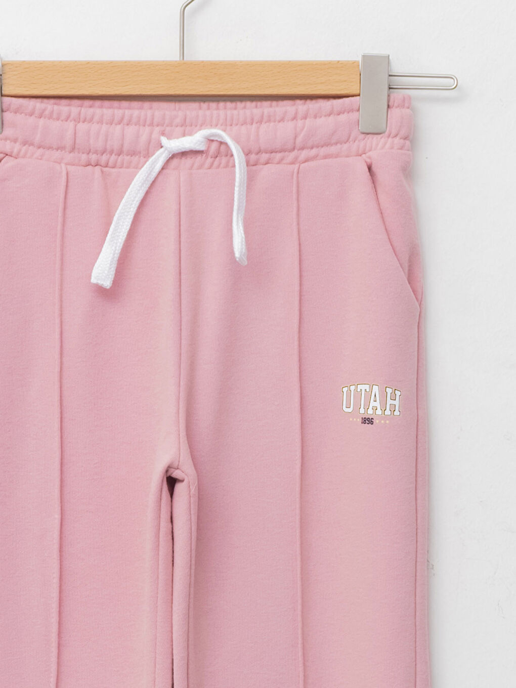 Elastic Waist Printed Girl Jogger Sweatpants-2