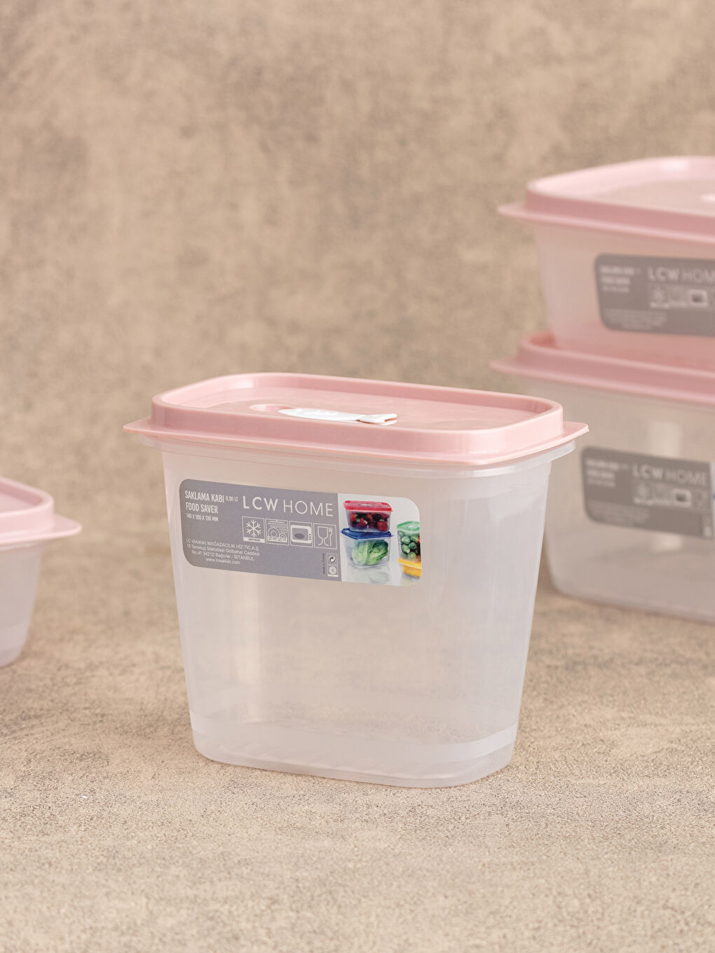 Plastic Storage Container 900 Ml