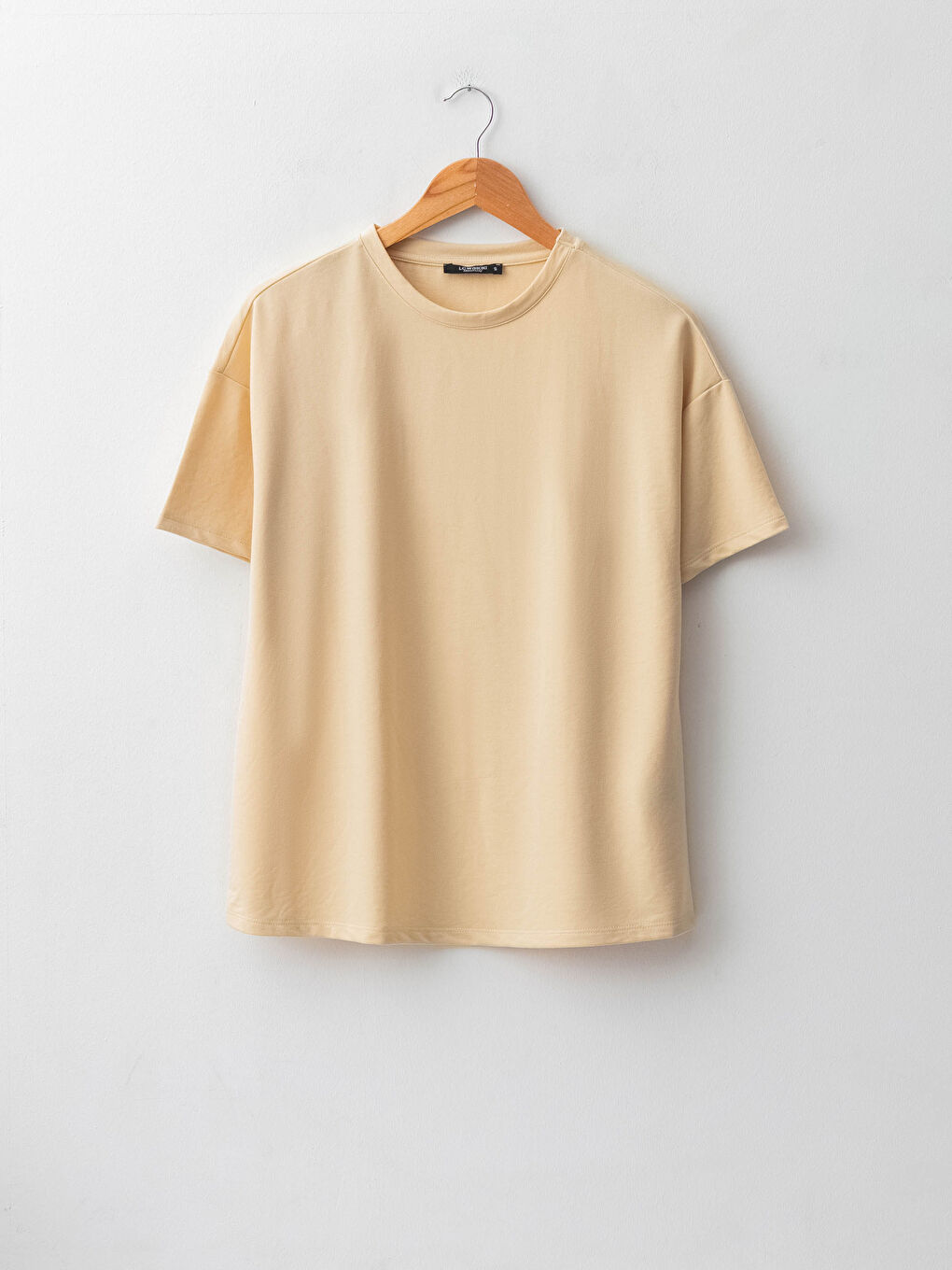 LCWAIKIKI Maternity Rundhalsausschnitt Schlicht Kurzarm Mutterschafts-T-Shirt -W1H384Z8-LXK