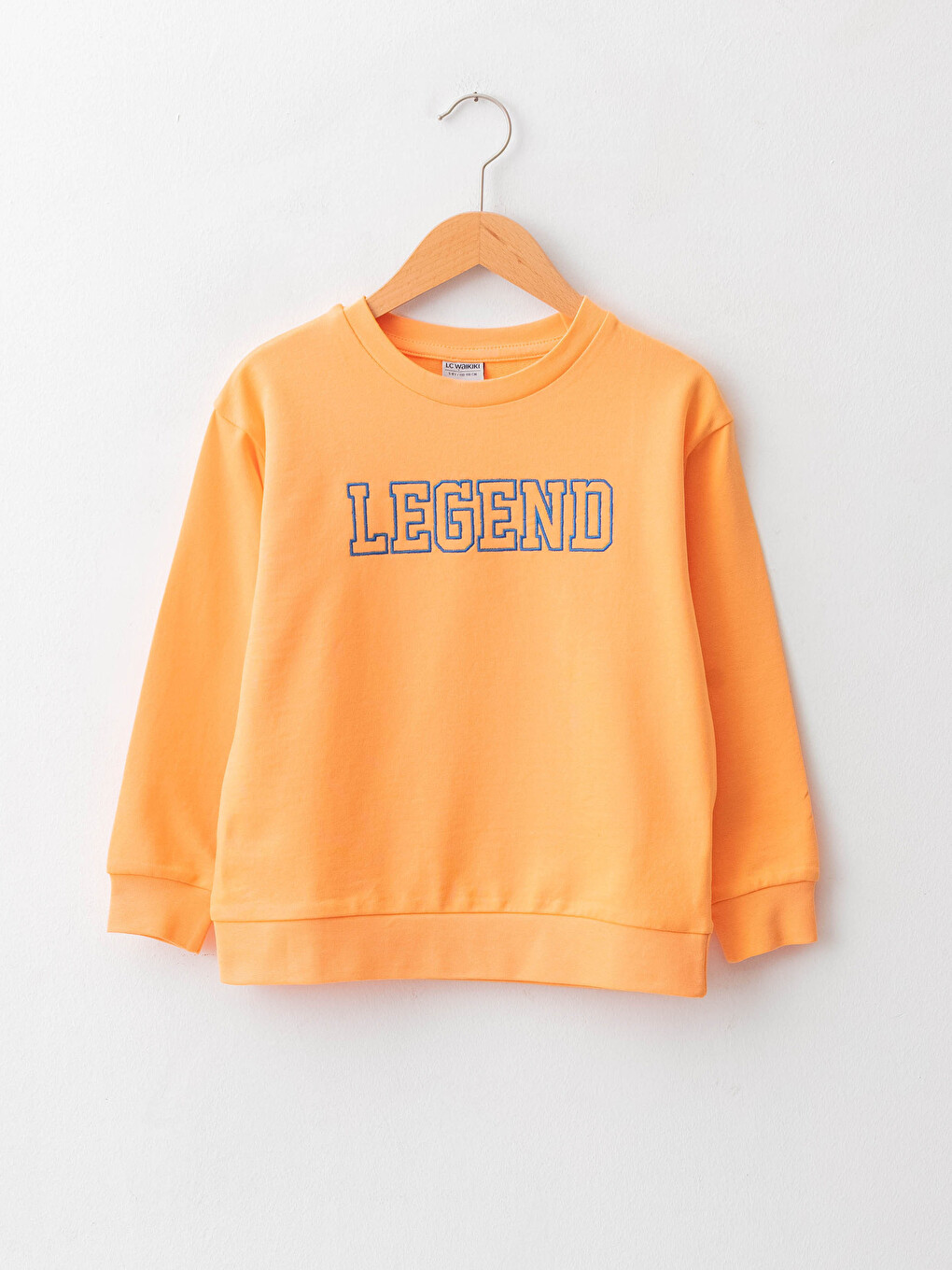 mmm⭐︎　0507 LCW Kids Bisiklet Yaka Nakış Detaylı Uzun Kollu Erkek Çocuk