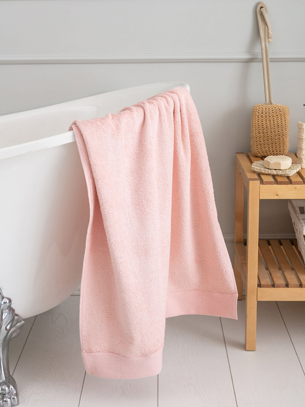 Plain Bamboo Bath Towel 70x140