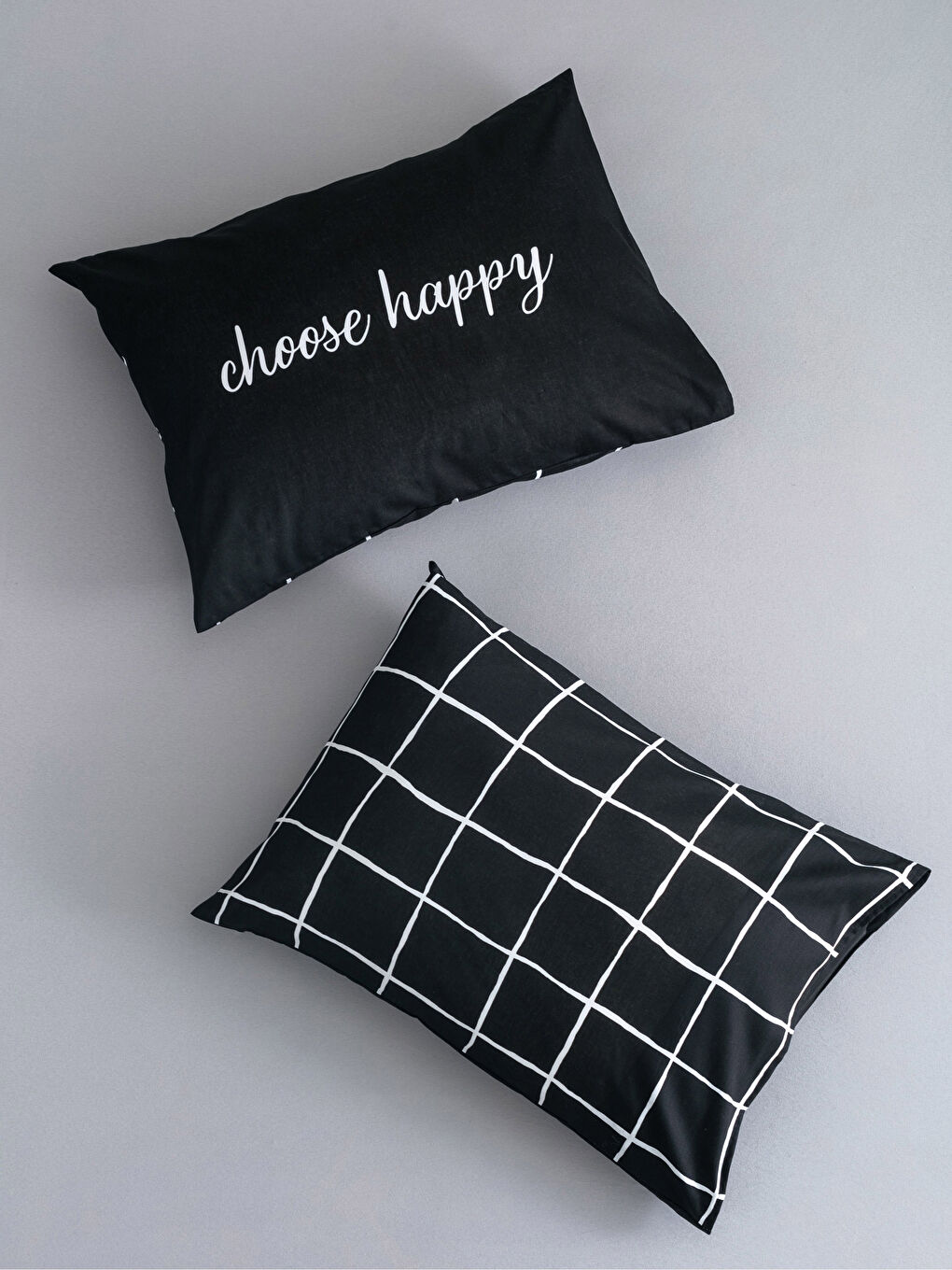 غطاء وسادة منسوج مطبوع - مجموعتين 50x70 سم