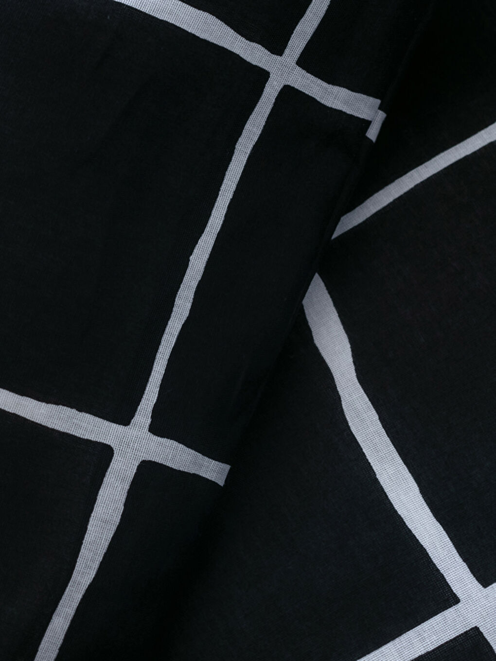 Single Woven Checkered Duvet Cover Set-4