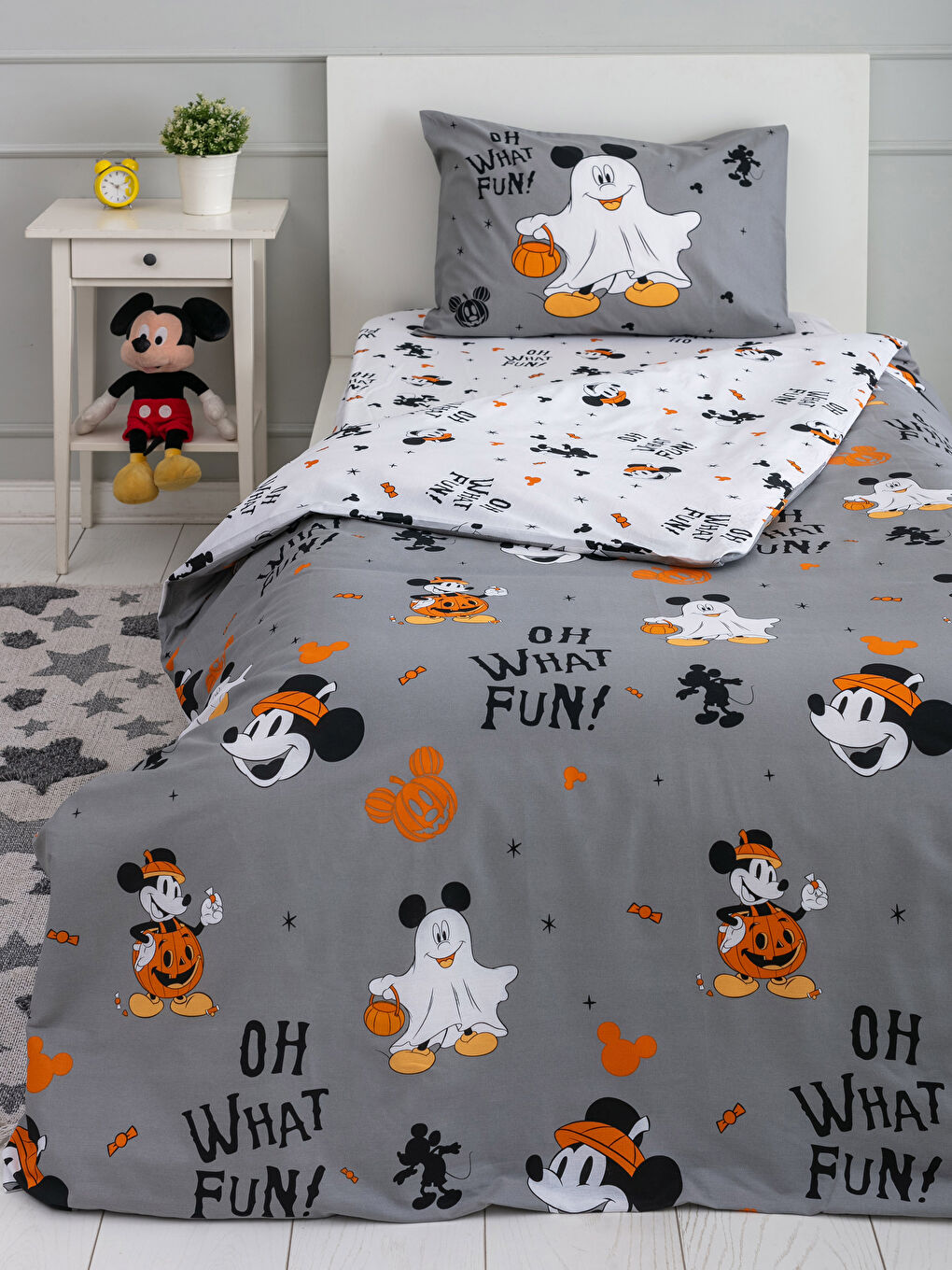 Mickey Mouse Licensed Woven Boys' Duvet Cover Set