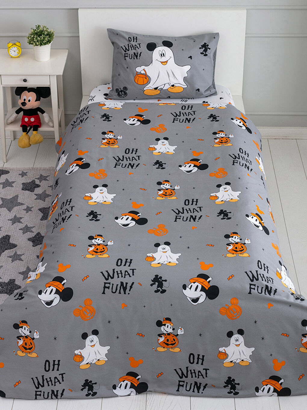 Mickey Mouse Licensed Woven Boys' Duvet Cover Set-2