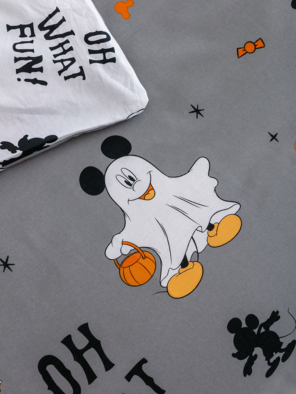 Mickey Mouse Licensed Woven Boys' Duvet Cover Set-4