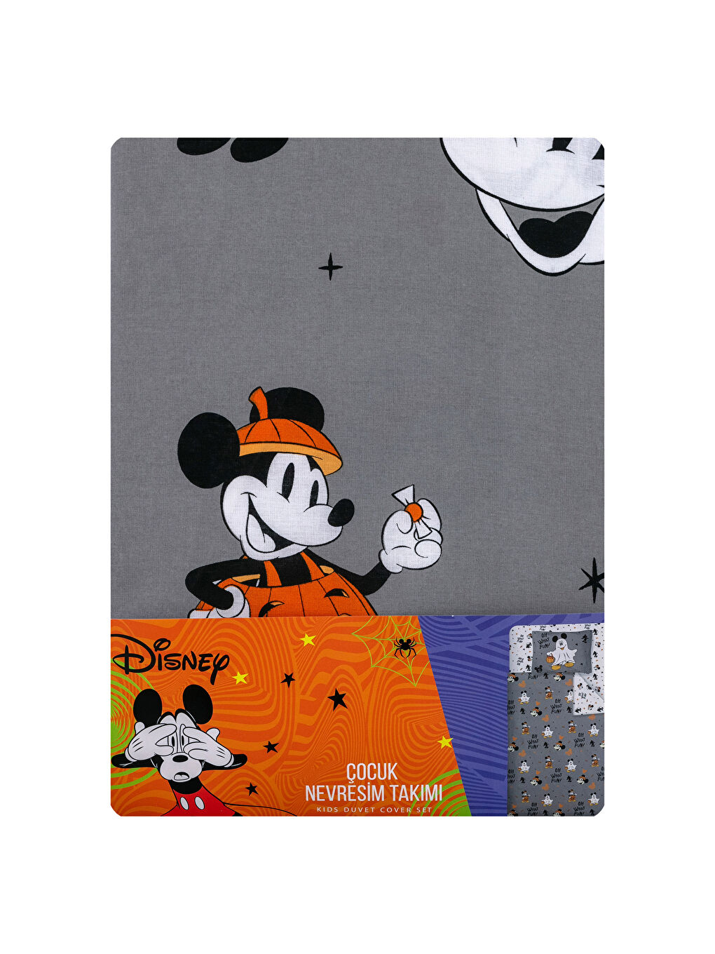 Mickey Mouse Licensed Woven Boys' Duvet Cover Set-6