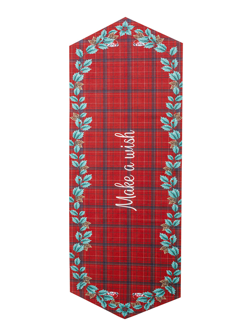Christmas Themed Printed Cotton Runner 50x140 Cm-7