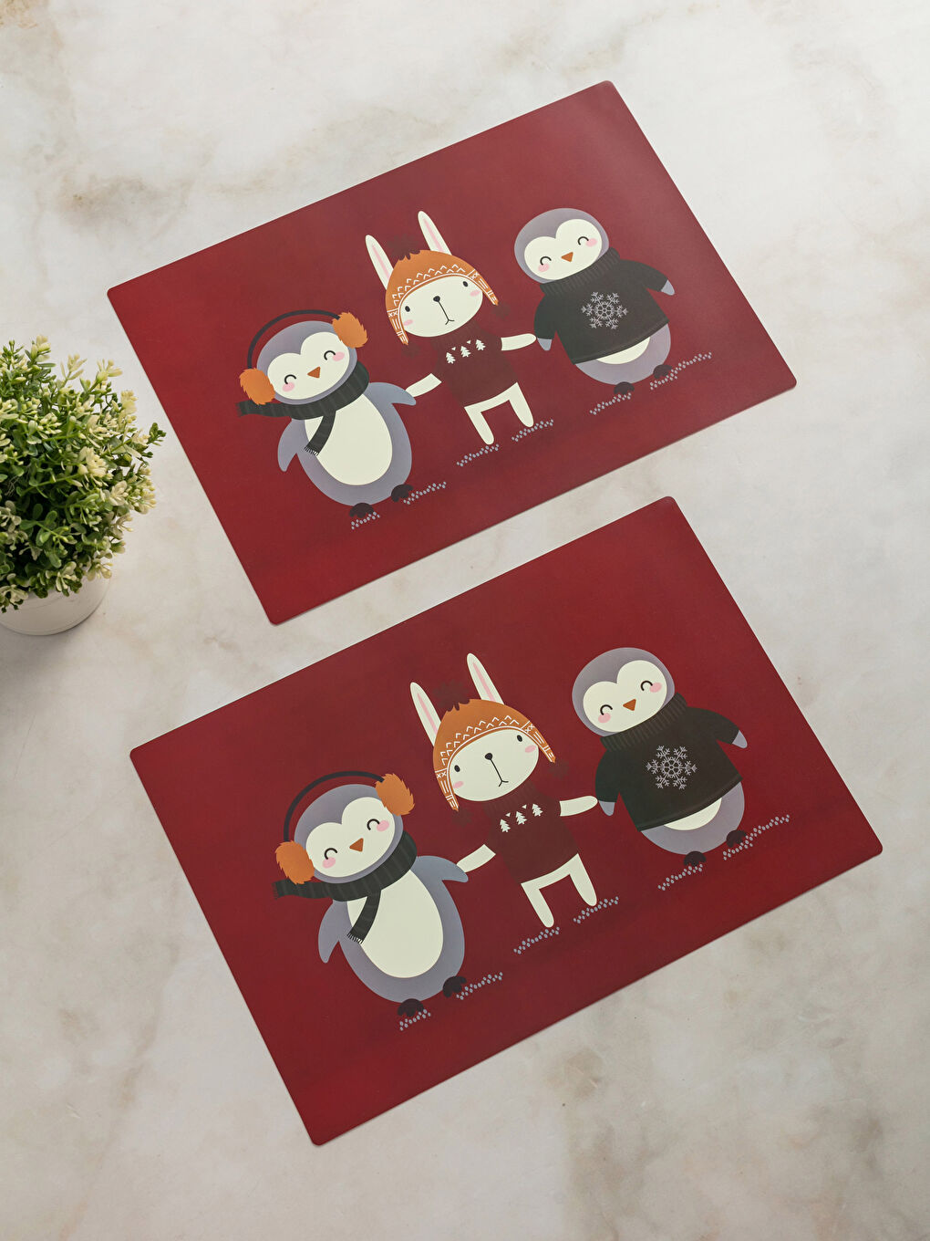 LCW HOME New Year Themed Printed Table Mat -W1HS31Z8-F9C