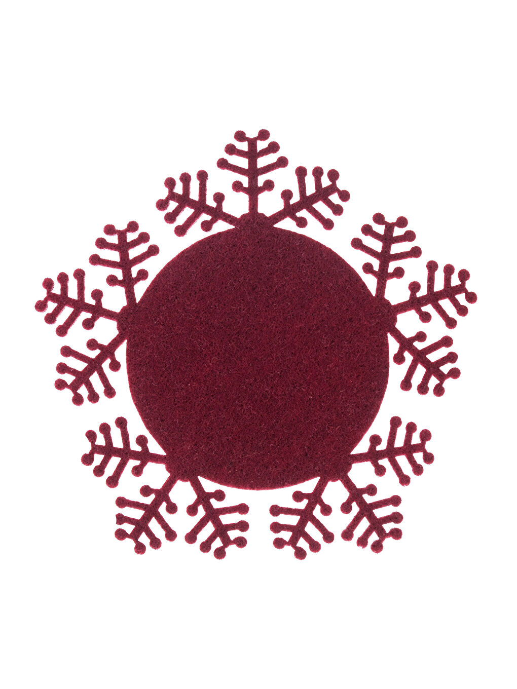 Patterned Felt Coaster Set of 4-4