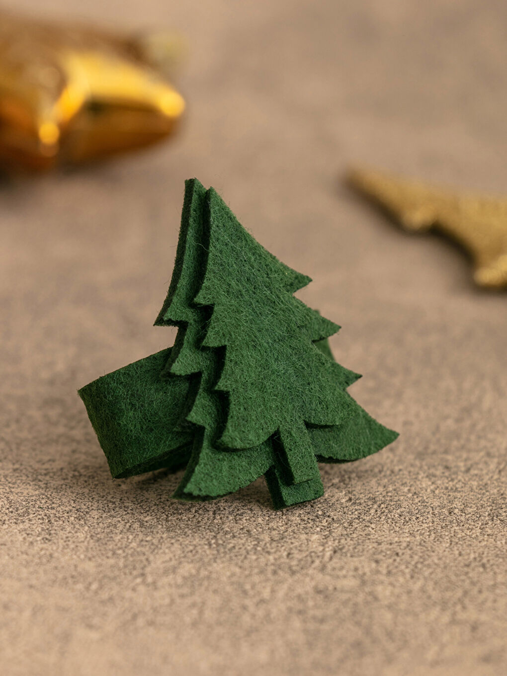 Patterned Flat Felt Napkin Ring