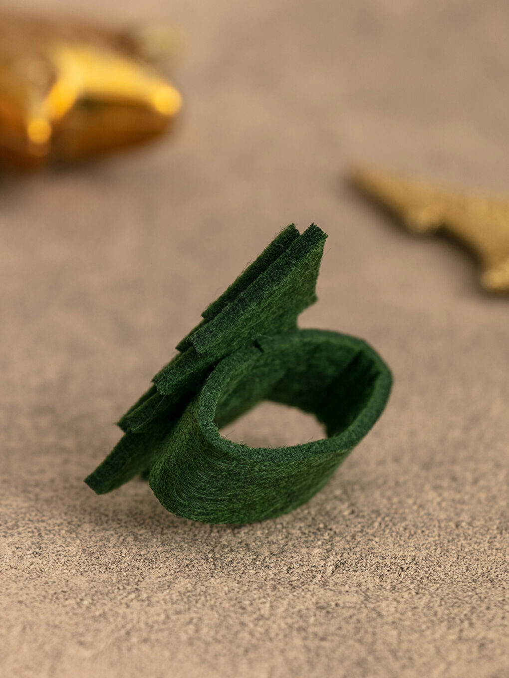 Patterned Flat Felt Napkin Ring-1