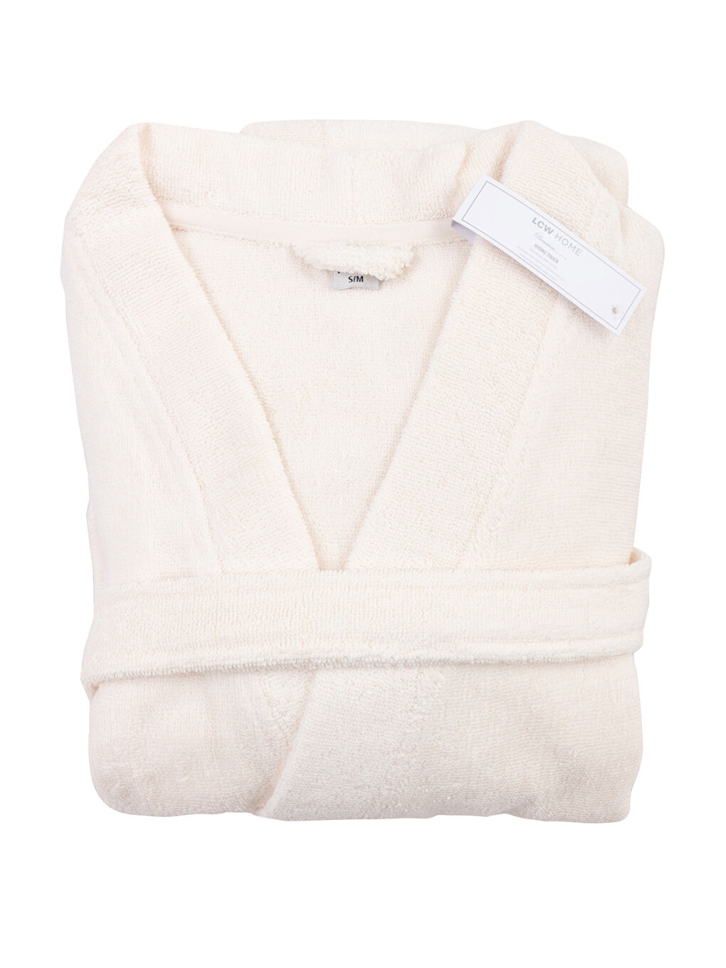 Schlichter Schalkragen Langer Bademantel für Damen-3