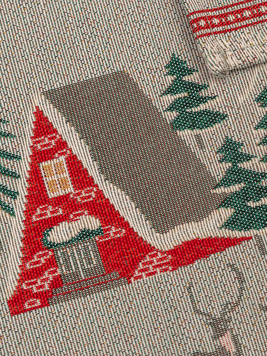 LCW HOME New Year Themed Printed Tapestry Table Mat 2-Pack 33x50 Cm -W1HT33Z8-F9C