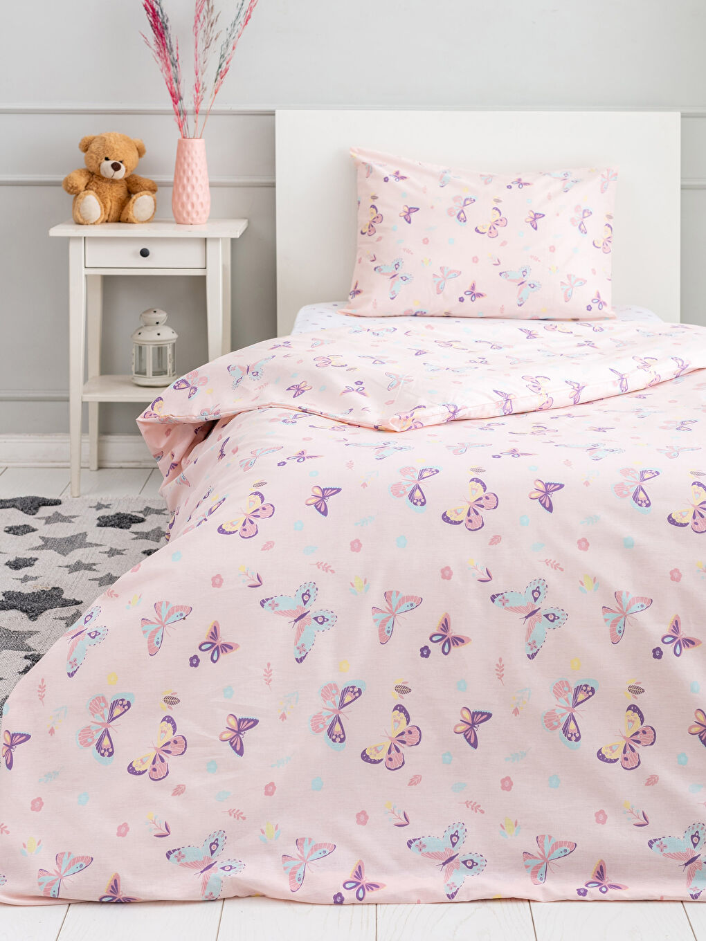 LCW HOME Štampani Tkani Dečji Set Navlake za Jorgan -W1HU93Z4-F9C