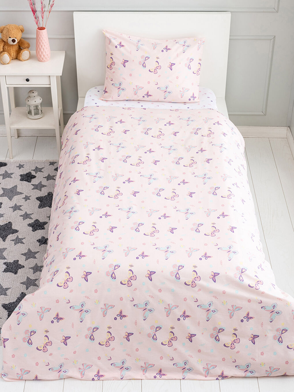 LCW HOME Štampani Tkani Dečji Set Navlake za Jorgan -W1HU93Z4-F9C