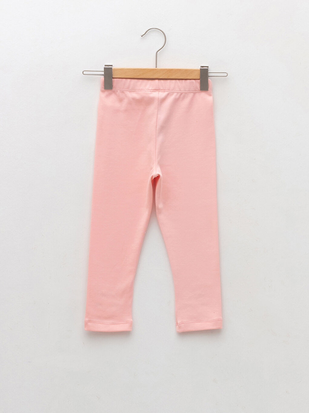 Beli Lastikli Nakış Detaylı Kız Bebek Tayt-1