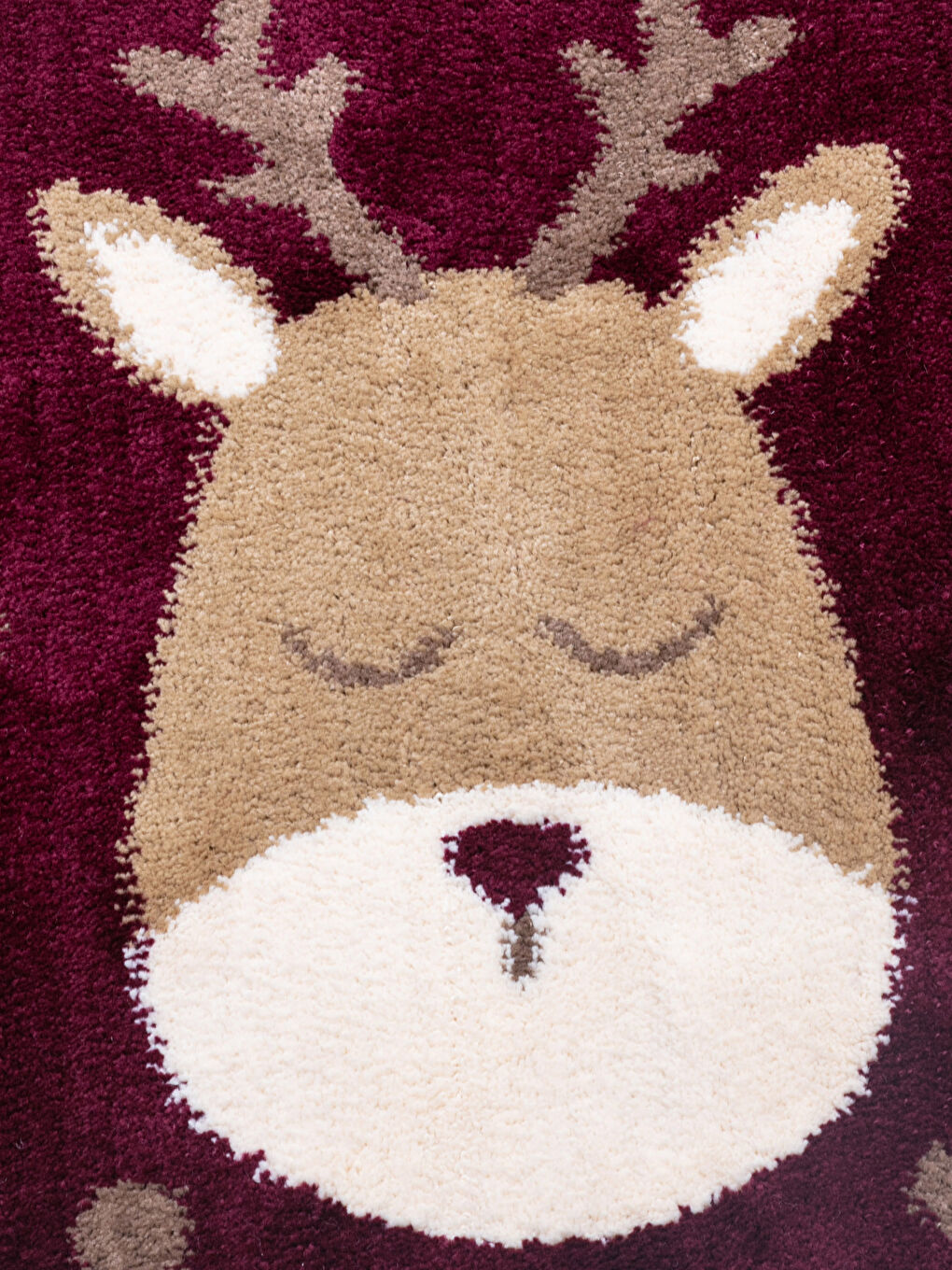 LCW HOME Christmas Themed Patterned Bath Mat -W1HY18Z8-F9C