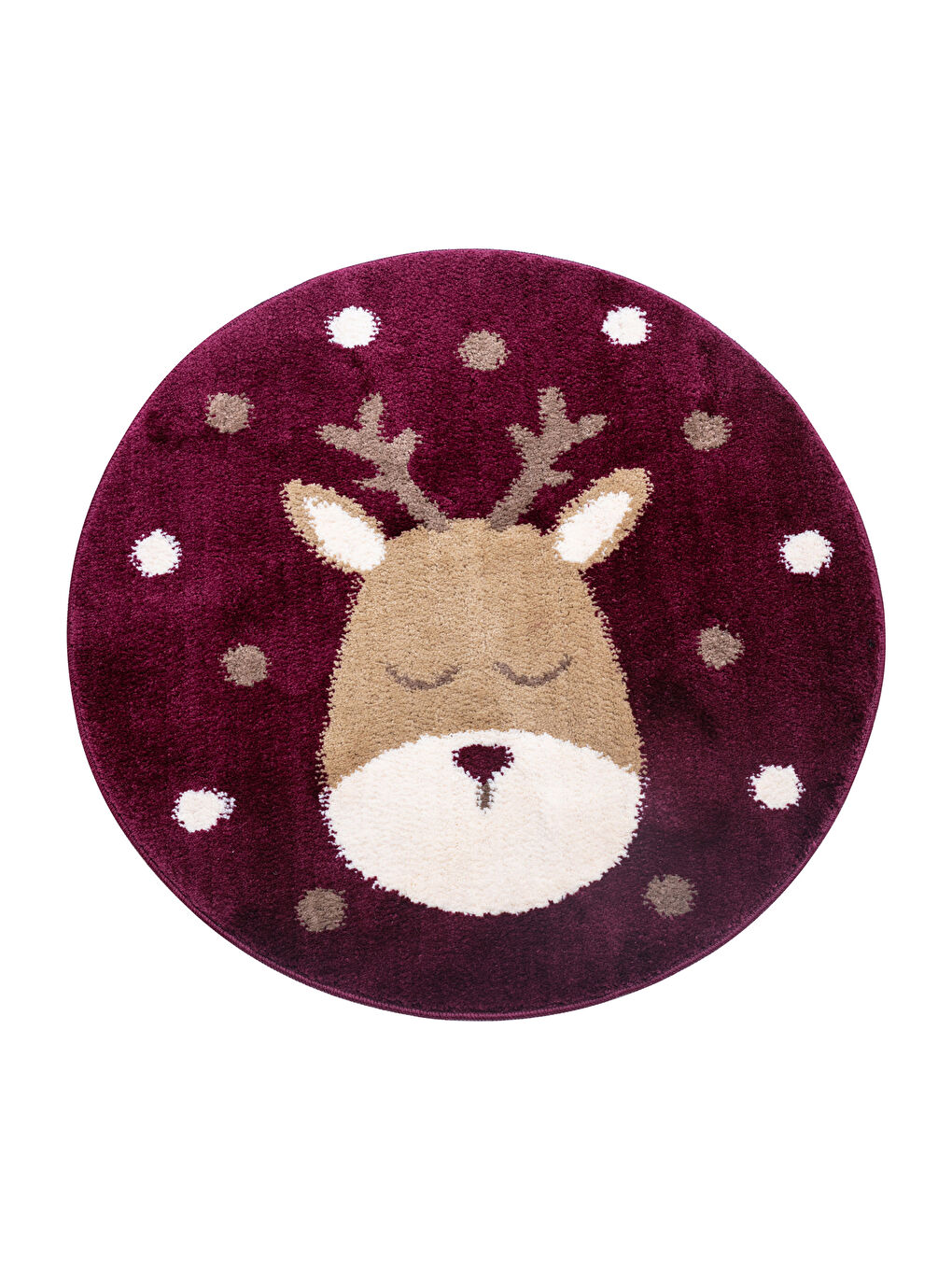 LCW HOME Christmas Themed Patterned Bath Mat -W1HY18Z8-F9C