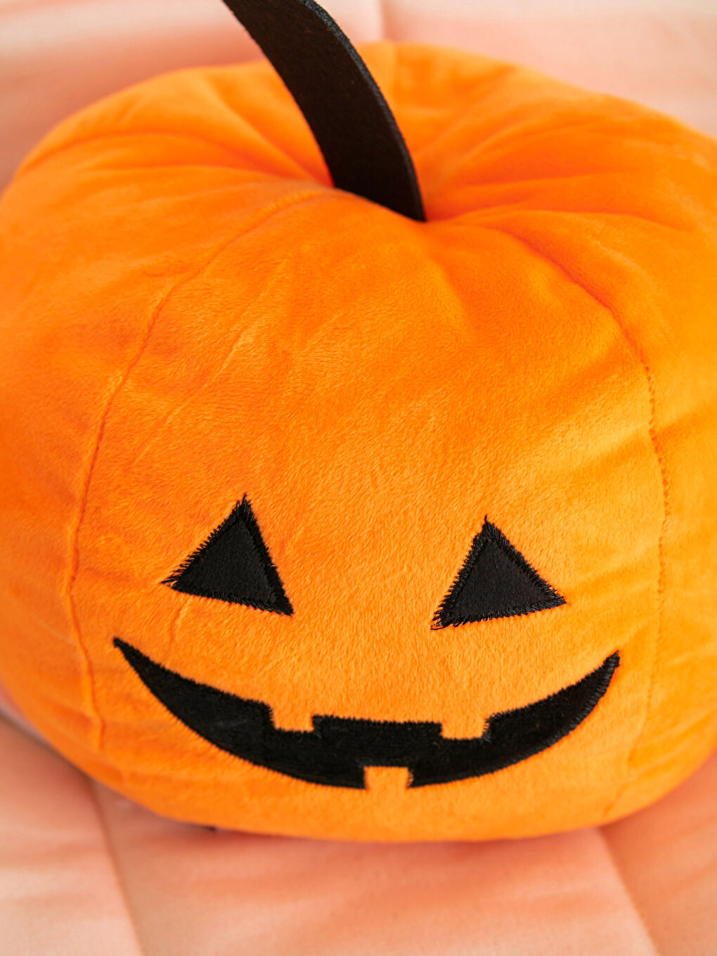 LCW HOME Embroidery Detailed Filled Plush Baby Pumpkin Pillow -W1HY83Z1-LSR