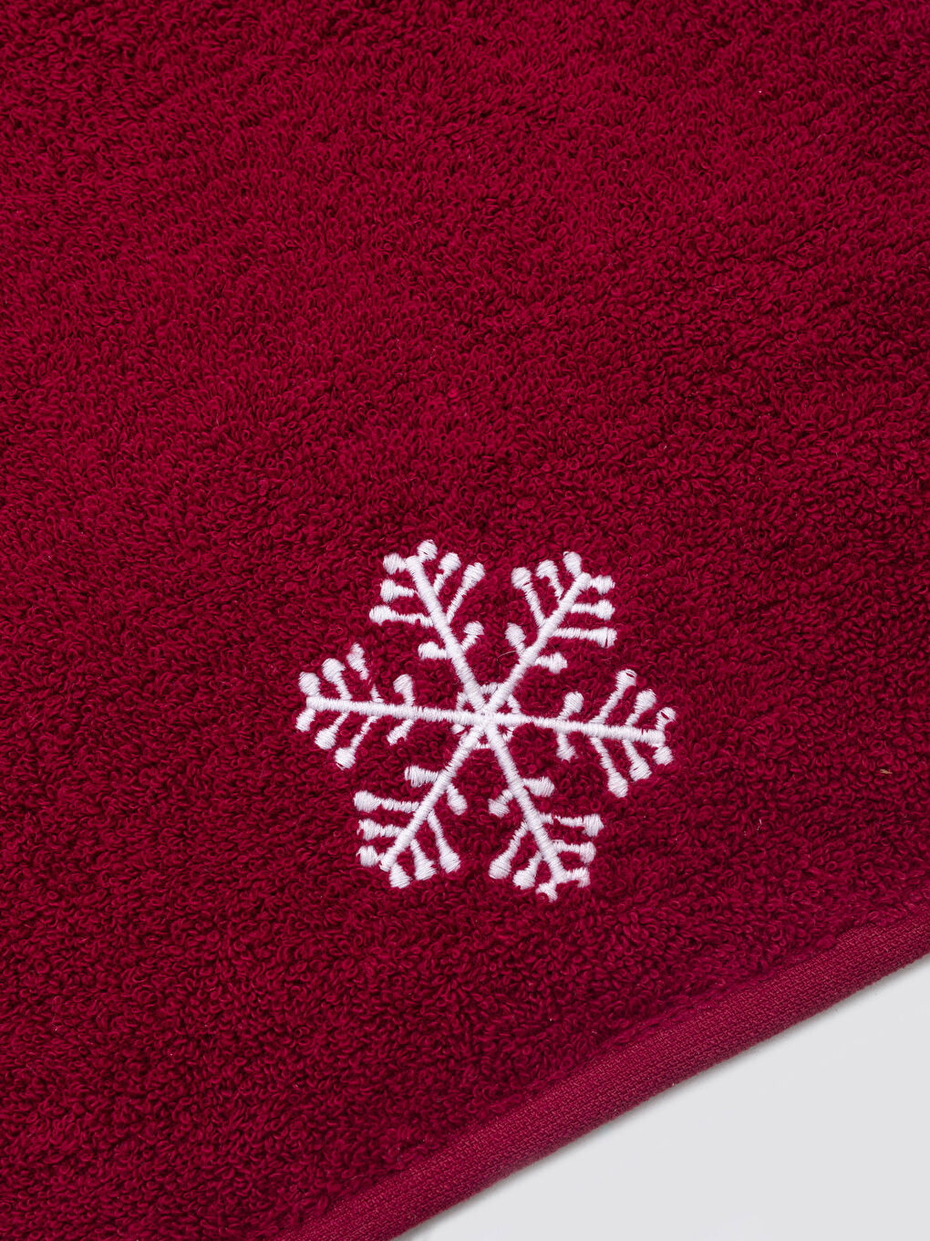 LCW HOME Embroidery Detailed Curl Hand Towel 30x50 Cm -W1I196Z8-HLG