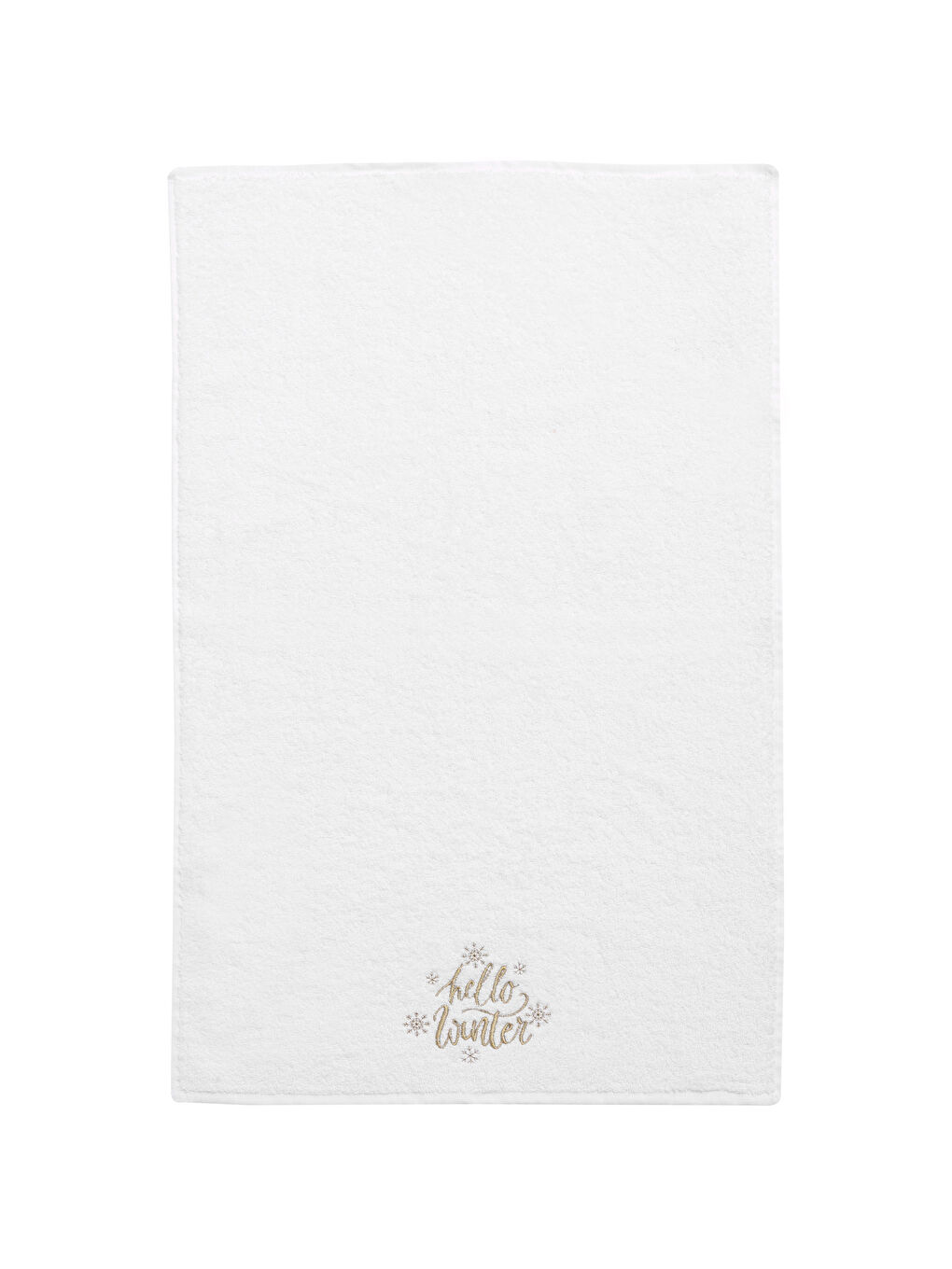 Embroidery Detailed Curl Face Towel 50x80 Cm-3