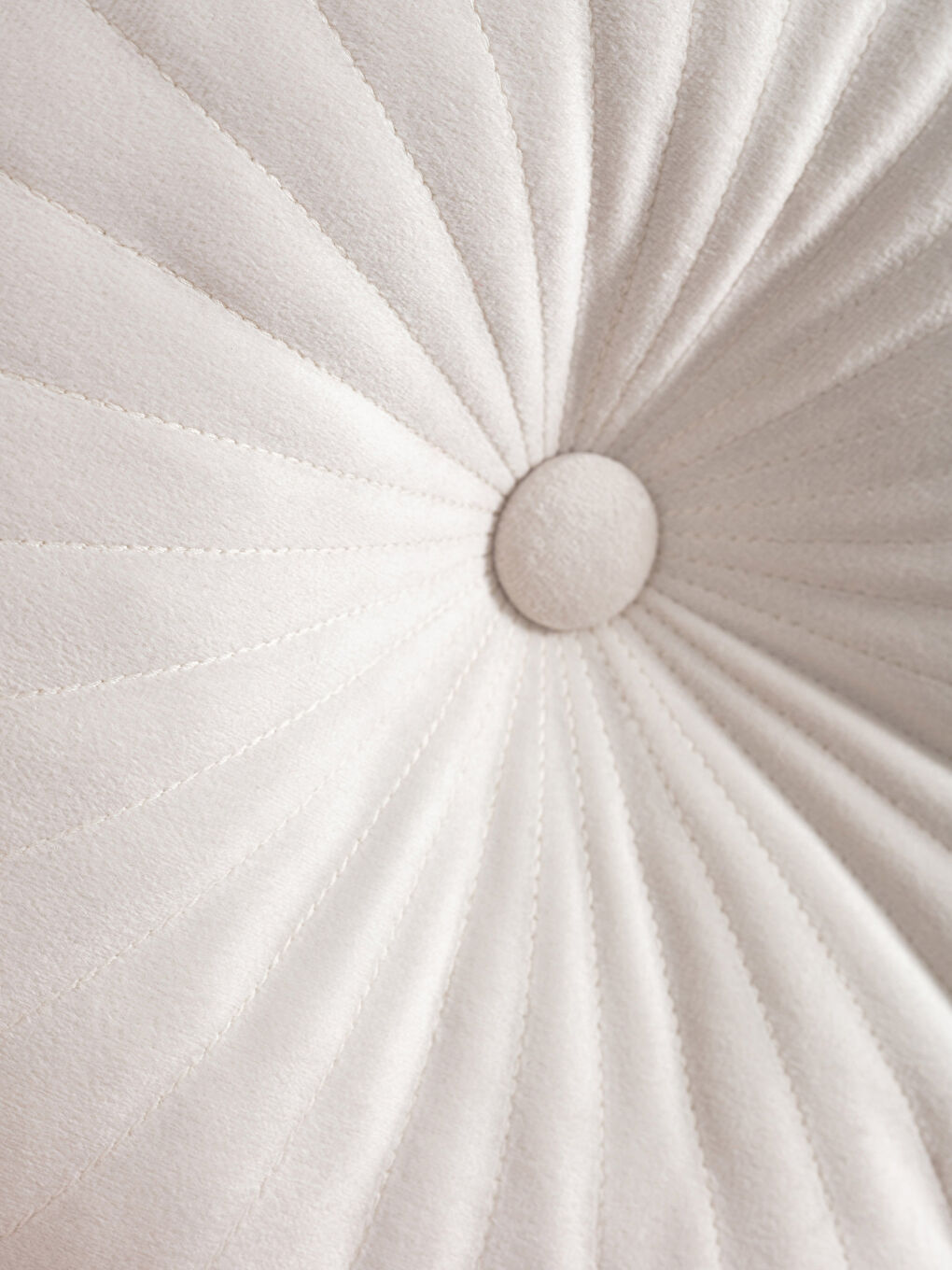 LCW HOME Filled Round Velvet Throw Pillow -W1I345Z8-EEW