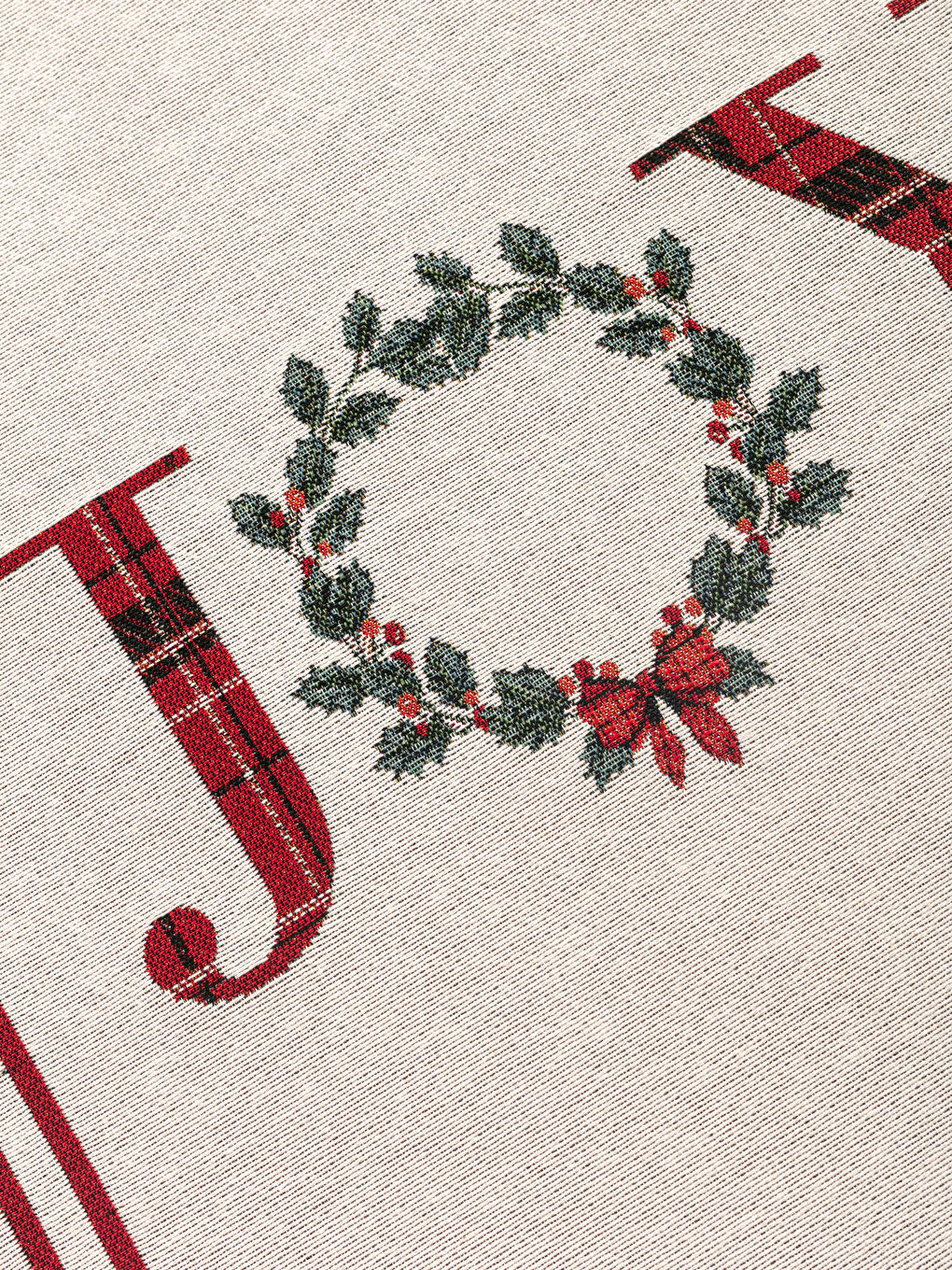 Christmas Themed Tapestry Pillow Cover 45x45 Cm-2