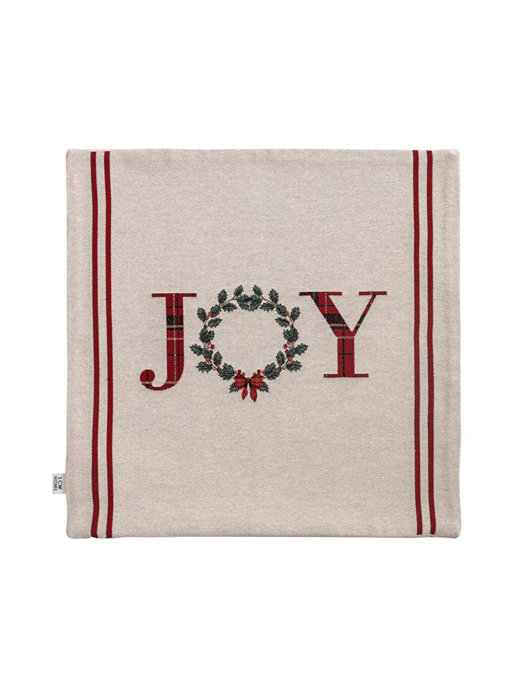 Christmas Themed Tapestry Pillow Cover 45x45 Cm-3
