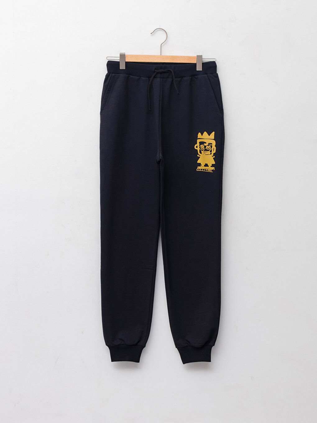 بنطلون رياضي للأولاد بطبعة بخصر مرن